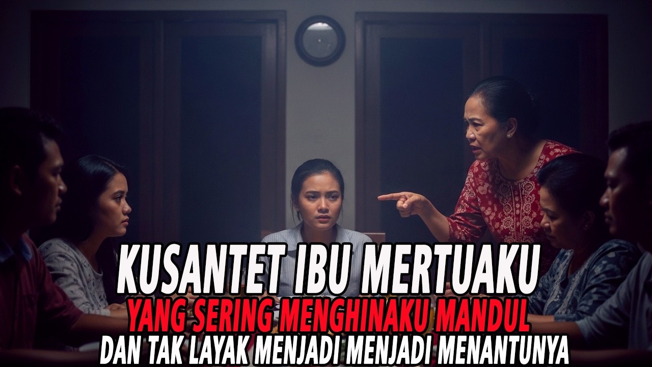 KUSANTET IBU MERTUAKU YANG MULUTNYA JAHAT DAN KEJAM