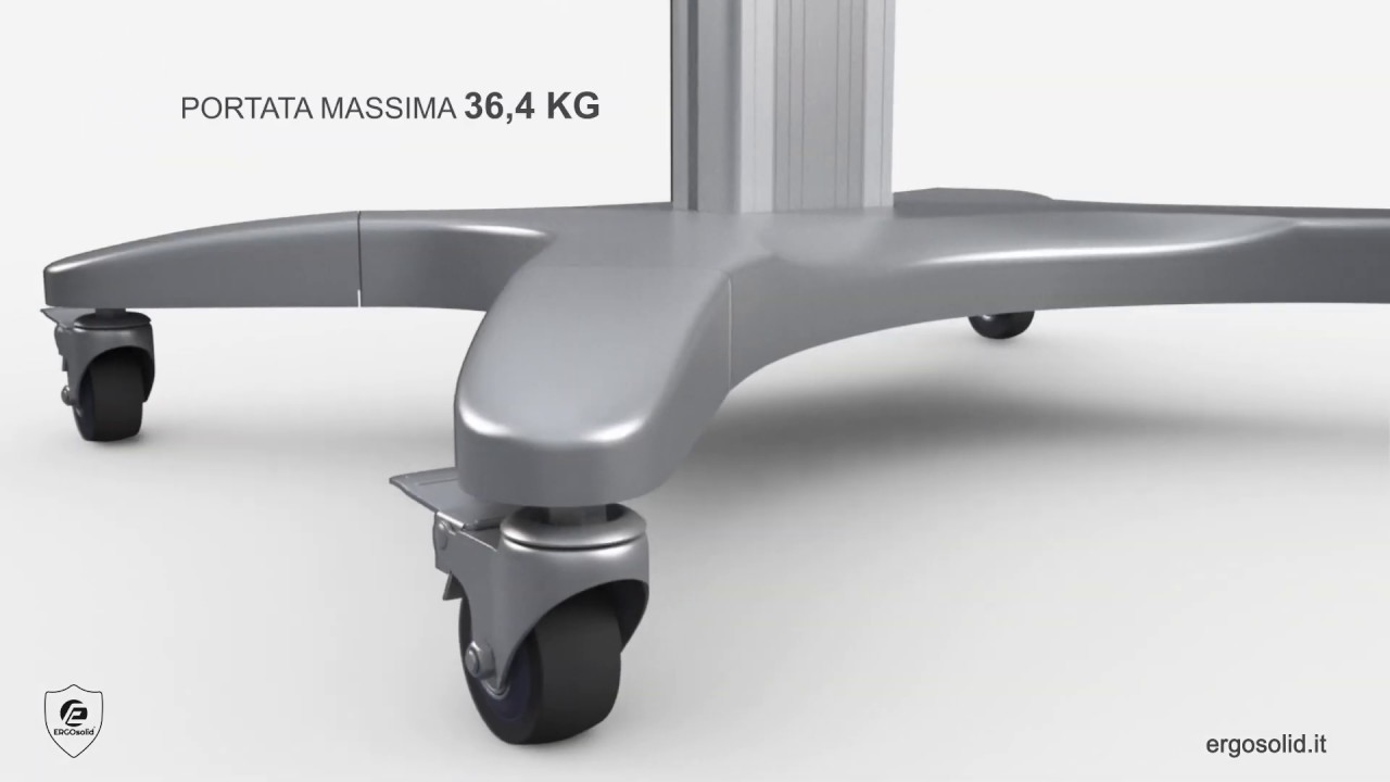 AVF1500- Supporto da pavimento con ruote per TV da 32″ a 65″