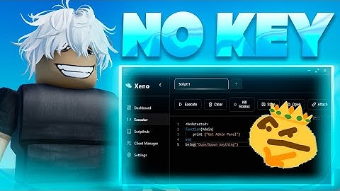Roblox Executor "Xeno" (2025) - No Key Exploit Working [100% UNC]