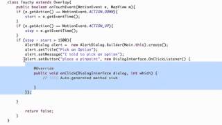 Android Application Development Tutorial   134   AlertDialog methods and ClickListener   YouTube