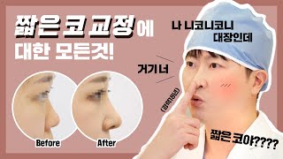 [짧은코교정] 내 코가 짧다면❔ 다 드루와❕#짧은코 #코성형 l 짧은 코 교정에 대한 모든 것 #루브르성형외과