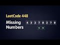 LeetCode 448 | Find All Numbers Disappeared in an Array | C++ Explained