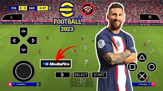 Download eFootball Pes 2023 PPSSPP Android Offline Bendezu Full Update Full Transfer Graphics HD