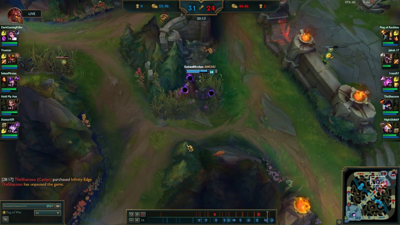 OneShot Syndra! Q + E = Kill #1