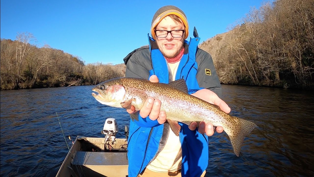 Beautiful Day For Trout Fishing! East Tennessee Trout Fishing YouTube