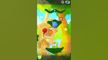 Cut the Rope 2 Level 1-19 (Forest) 3 Stars Walkthrough