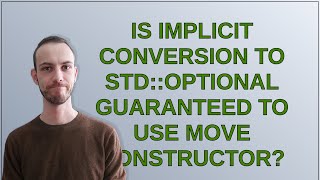 Is implicit conversion to std::optional guaranteed to use move constructor?