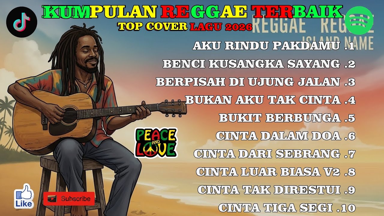 Kumpulan Lagu Reggae Terbaik 2026 – Musik Ringan Penghilang Penat