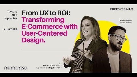 From UX to ROI: Transforming Ecommerce with User-Centered Design