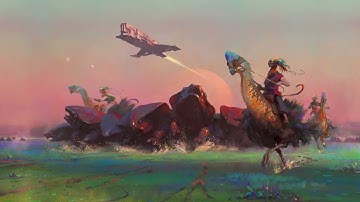 Stellaris First Contact Menu Animation