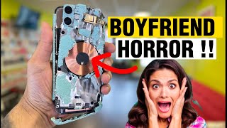 POV: Her Boyfriend got Mad and Destroyed this iPhone 🤔#apple #iphone #ios #fyp #foryou #foryoupage
