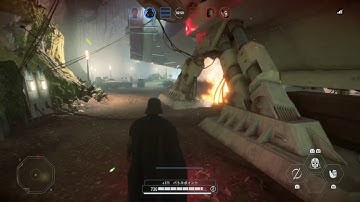 Darth Vader vs Chewbacca and Luke / Hero showdown / Star Wars Battlefront 2