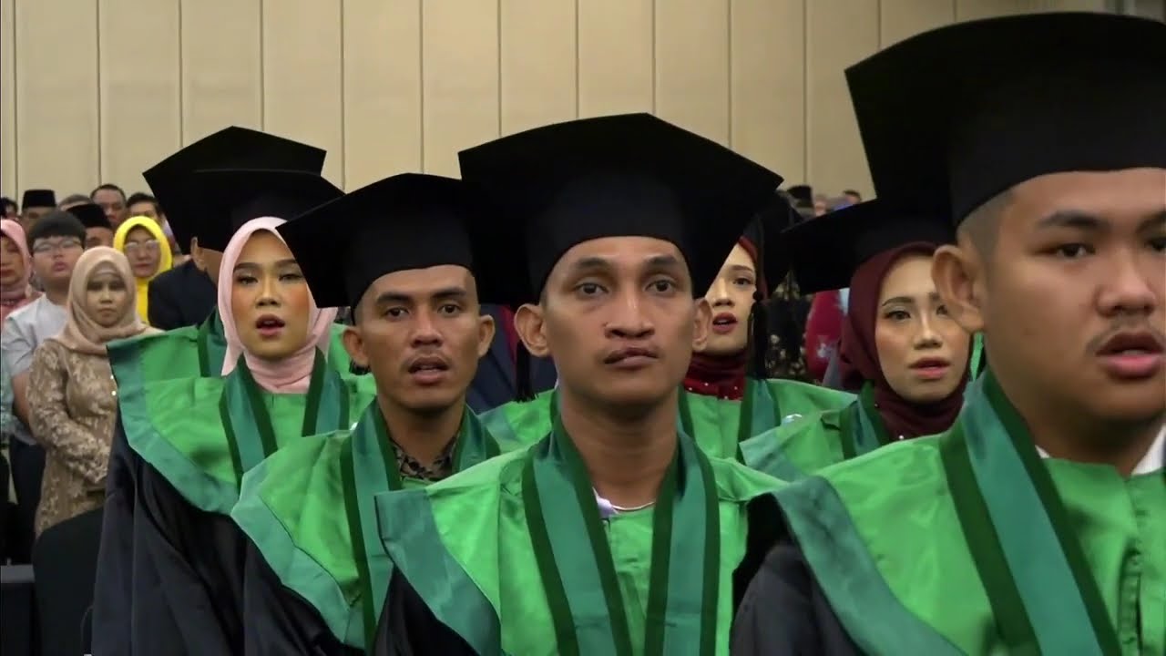 Sidang Senat Terbuka Wisuda Ke 77 Sesi 1 Universitas Muhammadiyah Palembang