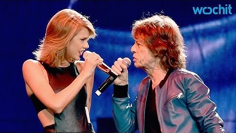 Taylor Swift, Mick Jagger Sing 