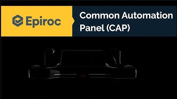 Epiroc Common Automation Panel (CAP) video