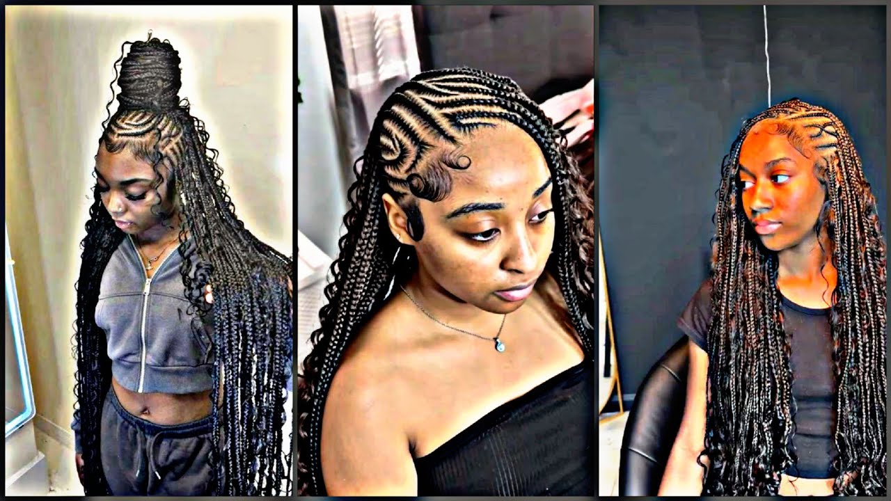 Fulani braids inspo compilation #viral #fulanibraids