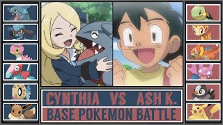 KID CYNTHIA vs KID ASH | Scarlet & Violet Base Pokémon Battle