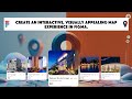 Create an interactive, visually appealing map experience in Figma