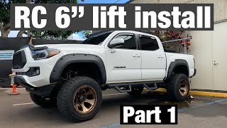 Tacoma 6" Rough Country Lift Part 1