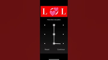 Pattern of LL Love 💞💞💞... #love #lock #couples #math #patternlock #screenlock