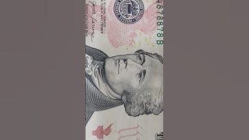 $10 Dollar Bill with a four of a kind and two double serial numbers. #money #billnote #serialnumber