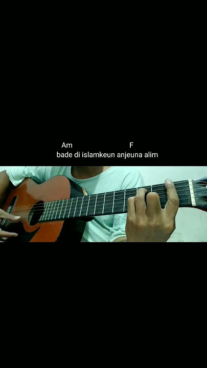 SANCANG Yayan jatnika Lagu Sunda Chord   lirik