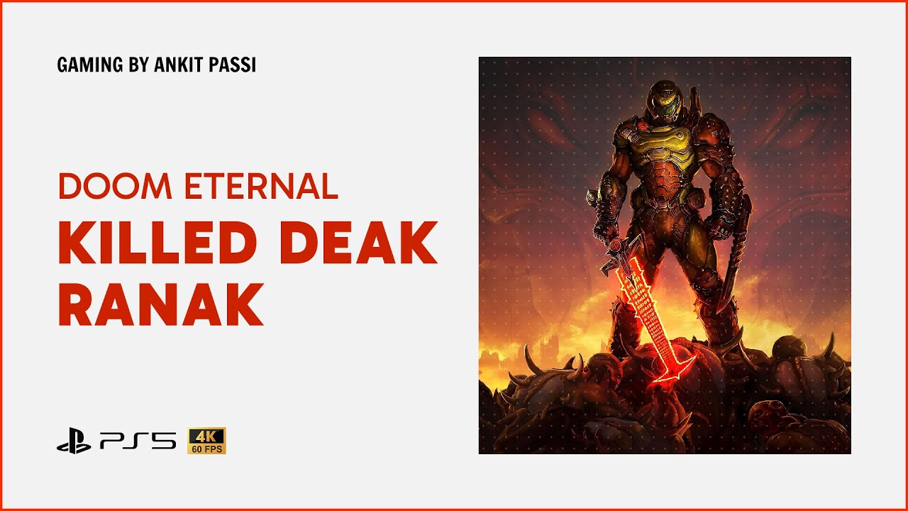 Shutting Up Deag Ranak Permanently | Doom Hunter Base [PS5 4K 60fps]