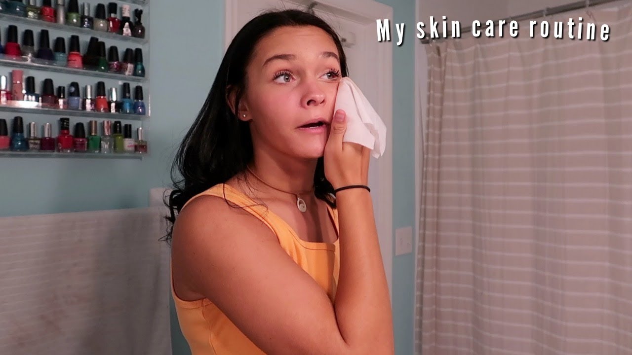 How I keep my skin clear | My skin care routine - YouTube