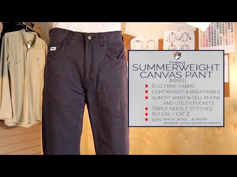 Summerweight canvas pant M295T