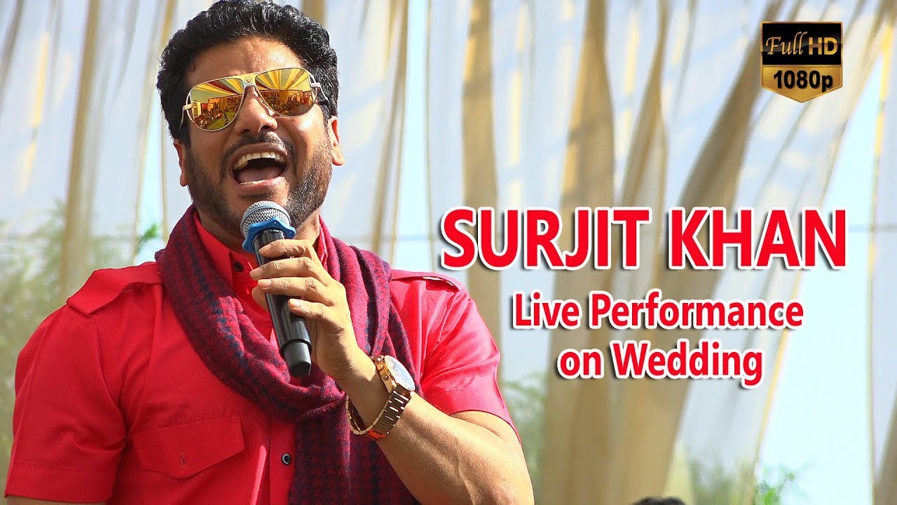 Surjit Khan Live Performance 2019 on Wedding by JassiTV