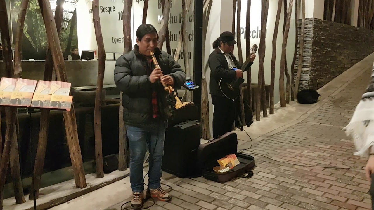 Amazing Peruvian Flute Band Aguas Calientes YouTube