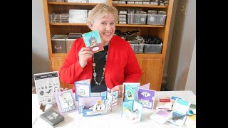 Penguin cards that move.