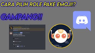 CARA PILIH ROLE PAKAI EMOJI DISCORD SIMPLE!