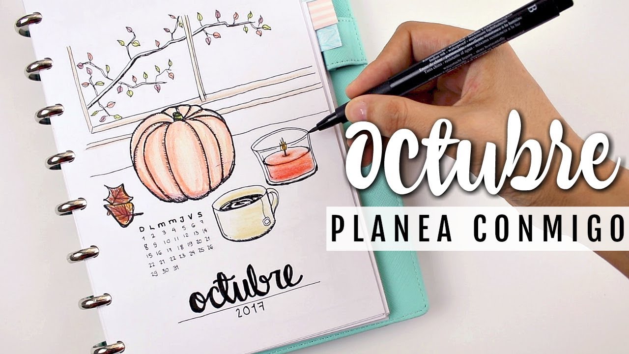 Mi Bullet Journal OCTUBRE 2017