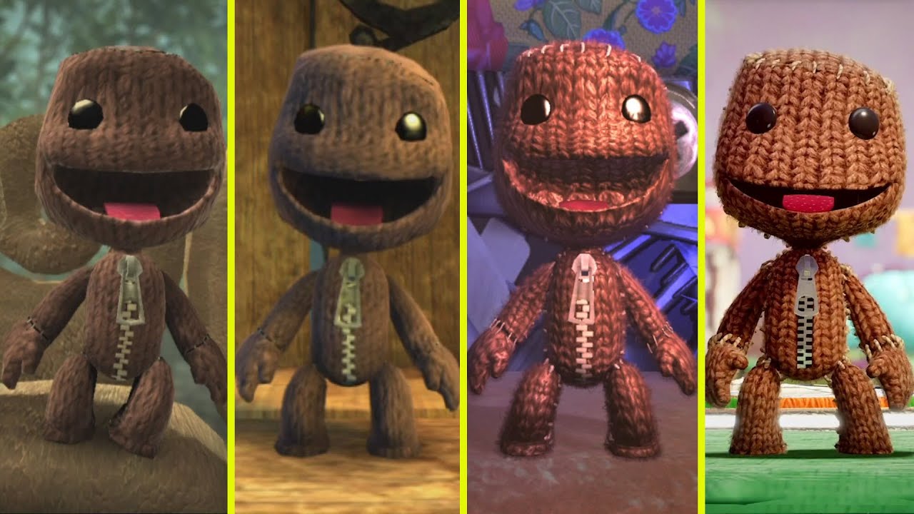 Sackboy PS3 vs PS4 vs PS5 Character Model Early Comparison - YouTube
