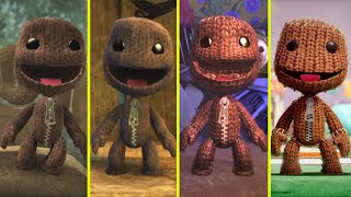 Sackboy PS3 vs PS4 vs PS5 Character Model Early Comparison