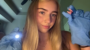 ASMR You’re My Specimen- Inspecting and Examining You For Sleep