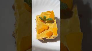 No-Bake Mango Biscoff Mousse 🍰#mangodessert #dessert #shorts #foodshorts #SizzleCraftStudio #viral