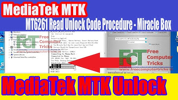 MTK MT6261 Read Unlock Code Procedure (All Keypad Mobiles or Feature Phones) Miracle Box