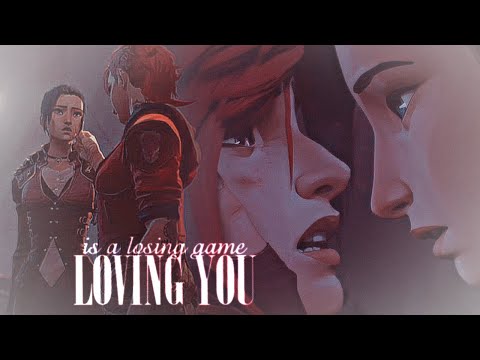 » loving you is a losing game (caitlyn x vi; arcane)