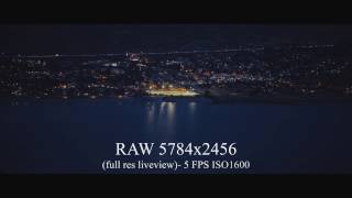 Magic Lantern 5K4K3K Raw Test Shots