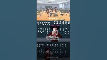 vid pertama, maaff jelek maklum masih pemula 🙏🙏 #sakuraschoolsimulator