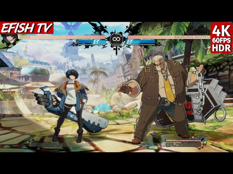Unika vs Goldlewis Dickinson (Hardest AI) - Guilty Gear Strive
