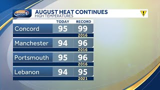 Concord sees its fourth official heat wave this year; Tuesday is 22nd 90-degree day