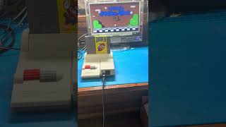 Super Mario Bros 3 on the NES. The King! #nes #retrogaming #nintendo