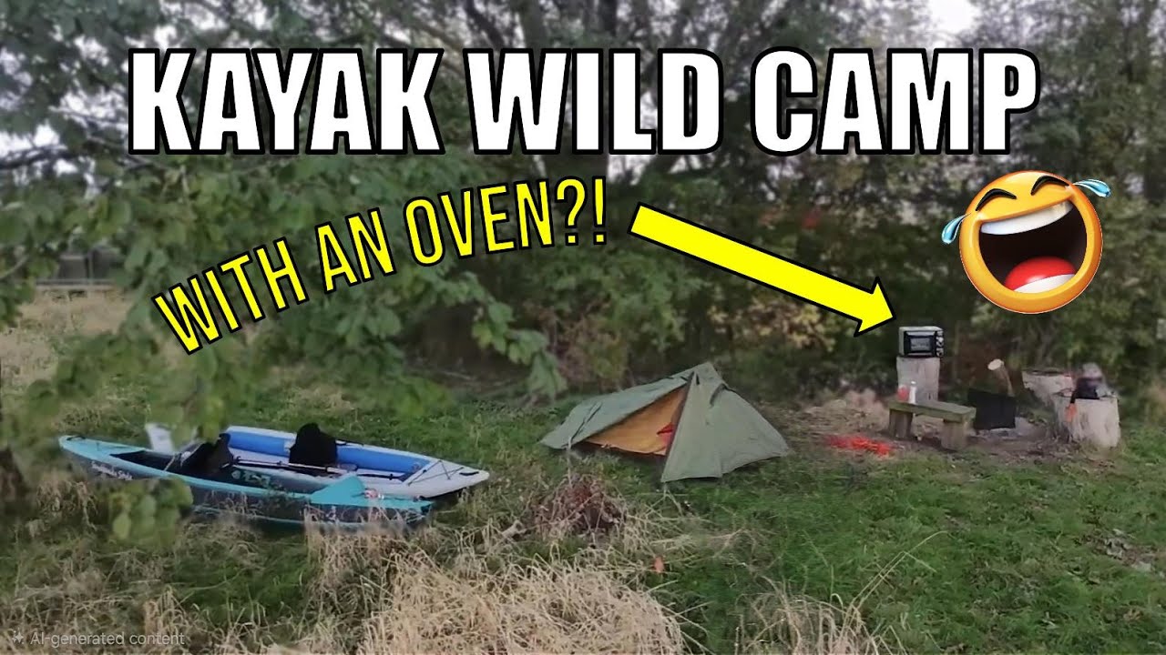 Дикий кемпинг от каяка! Sea Eagle 385 футов Adventure (да… я взял с собой духовку!)