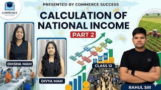 CALCULATION OF NATIONAL INCOME| PART-2 | CHAPTER -4 | CLASS -12 | MACROECONOMICS| COMMERCE SUCCESS