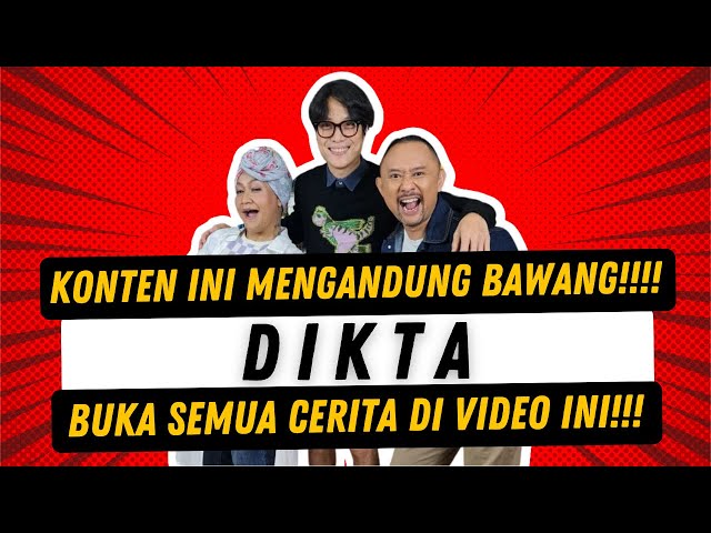 DIKTA CERITA SEMUA, TIKE SAMPAI NANGIS‼️ AWAS KONTEN INI MENGANDUNG BAWANG!‼️ class=