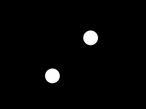 Optical illusion of four blinking dots divides viewers - YouTube