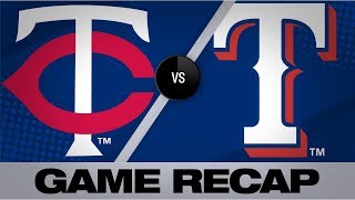 Condensed game: jorge polanco laced a go-ahead, three-run triple in
the 8th inning to lift twins over rangers, 6-3 don't forget subscribe!
https:/...